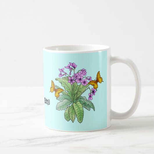Primelblumen Kaffeetasse (Rechts)