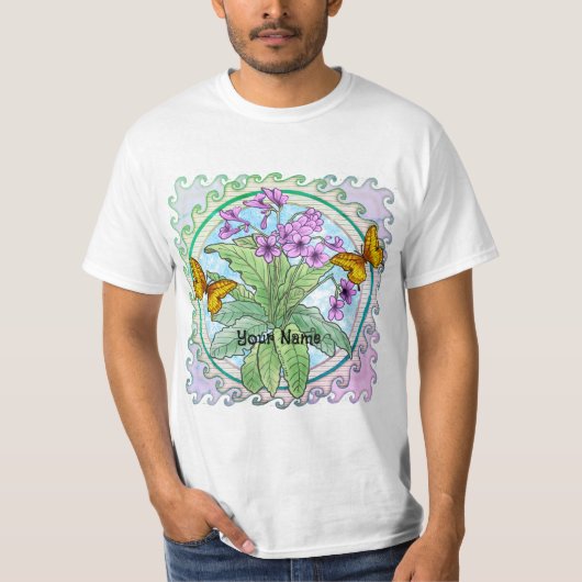 Primelblumen T-Shirt (Vorderseite)