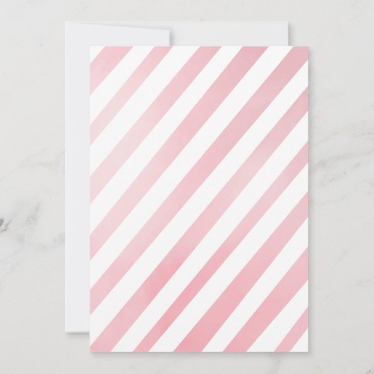 Primer cumpleaños de la Princesa Einladung (Rückseite)