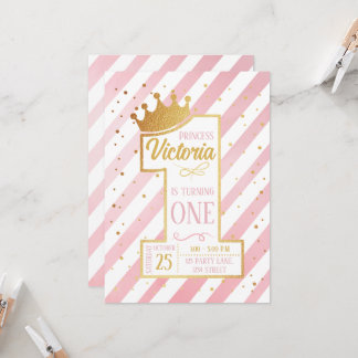 Primer cumpleaños de la Princesa Einladung