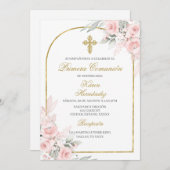 Primera comuión Spanisch Einladung (Vorne/Hinten)