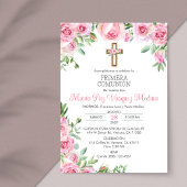 Primera Comunion Einladung Erste Heilige Kommune