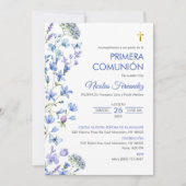 Primera Comunion Einladung erste Kommune (Vorderseite)