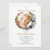 Primera comunion Einladung unwiderstehlich (Vorne/Hinten)