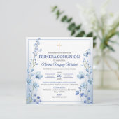 Primera Comunion Kirchengemeinde Einladung (Stehend Vorderseite)
