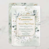 Primera comunion unvereinbar einladung (Vorne/Hinten)