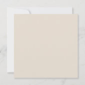 Primera Comunion White Roses Erste Heilige Kommune Einladung (Rückseite)