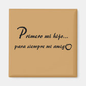 Primero Mi Hijo Magnet (Vorne)