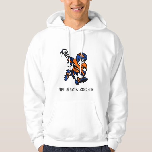 PRIMETIME SPIELERlacrosse-VEREIN Hoodie (Vorderseite)