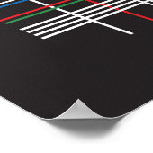 Primfaktoren - Multiplikationstabelle Poster (Ecke)