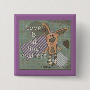 Primitiv Bunny Button