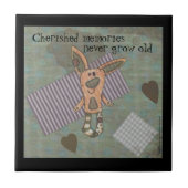 Primitiv Bunny Fliese (Vorderseite)