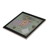 Primitiv Bunny Fliese (Seite)