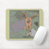 Primitiv Bunny Mousepad (Mit Mouse)