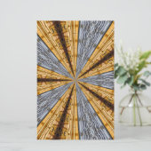 Primitiv futuristisch briefpapier (Stehend Vorderseite)