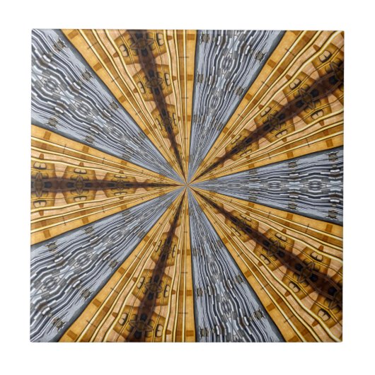 Primitiv futuristisch fliese (Vorderseite)