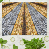 Primitiv futuristisch geschirrtuch (Gefaltet)