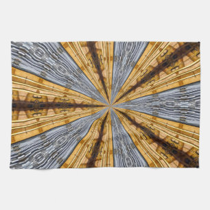 Primitiv futuristisch geschirrtuch