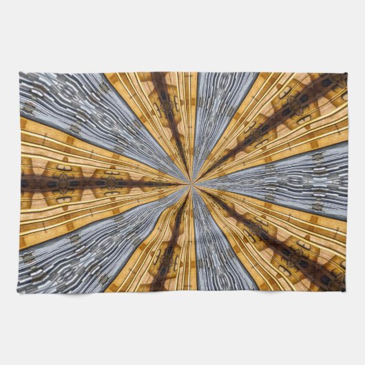 Primitiv futuristisch geschirrtuch (Horizontal)