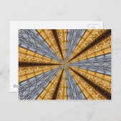 Primitiv futuristisch postkarte (Vorne/Hinten)