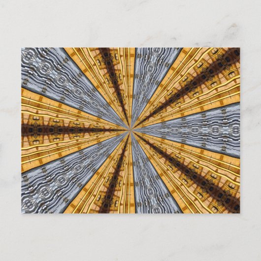 Primitiv futuristisch postkarte (Vorderseite)