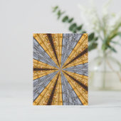 Primitiv futuristisch postkarte (Stehend Vorderseite)