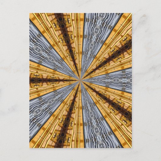 Primitiv futuristisch postkarte (Vorderseite)