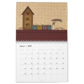 Primitiv-Kalender Kalender (Mär 2027)