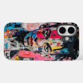 Primitive Anatomie Urban Street Art Phone Case (Rückseite (Horizontal))