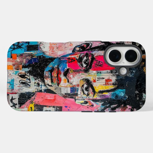 Primitive Anatomie Urban Street Art Phone Case (Rückseite (Horizontal))