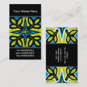 Primitive Art Business Cards Visitenkarte (Vorne/Hinten)