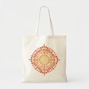 Primitive Art-Sun-Tragetaschen Tragetasche