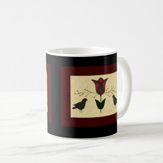 Primitive Art Tasse (VorderseiteRechts)