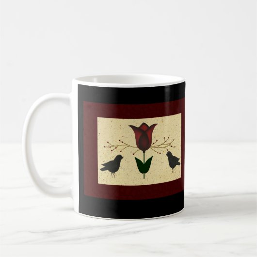 Primitive Art Tasse (Links)