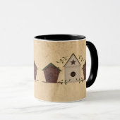 Primitive Birdhouses Tasse (VorderseiteRechts)