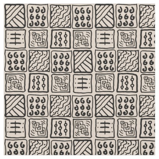 Primitive Block Stoff (Nahaufnahme)