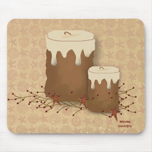 Primitive Candles Mauspad (Vorne)