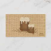 Primitive Candles-Visitenkarte Visitenkarte (Rückseite)