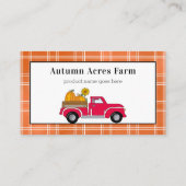 Primitive Country Herbst Farm Hang Tag (Rückseite)