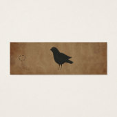 Primitive Crow Hang Tag (Vorderseite)