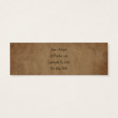 Primitive Crow Hang Tag (Rückseite)