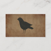 Primitive Crow Visitenkarte (Rückseite)