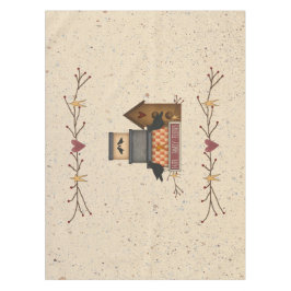 Primitive Faith Family Friends 52 x 70 Tabletten Tischdecke