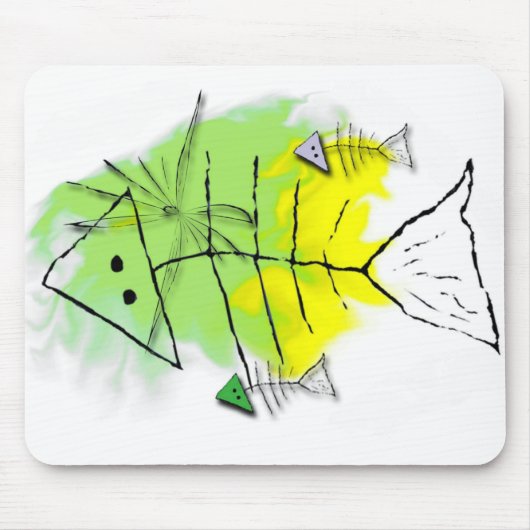 Primitive Fischmousepad Mousepad (Vorne)