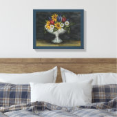 Primitive Folklore-Leinwand Kunst, Dichtung und Mu Leinwanddruck (Insitu (Schlafzimmer))