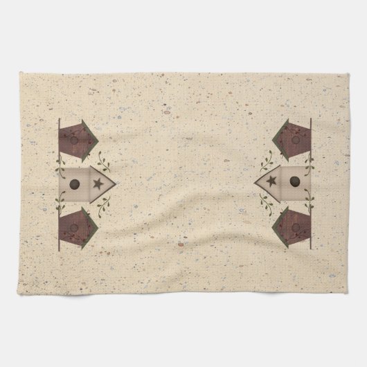 Primitive Geburtshäuser Küchentücher (Horizontal)