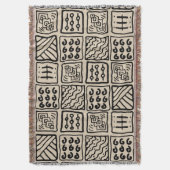 Primitive geometrische Lücke Decke (Vorderseite Vertikal)