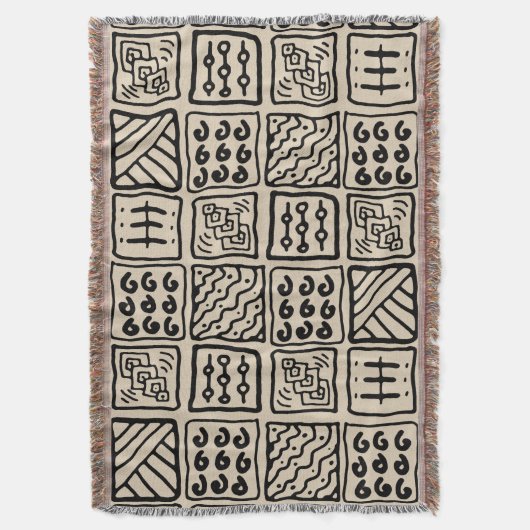 Primitive geometrische Lücke Decke (Vorderseite Vertikal)