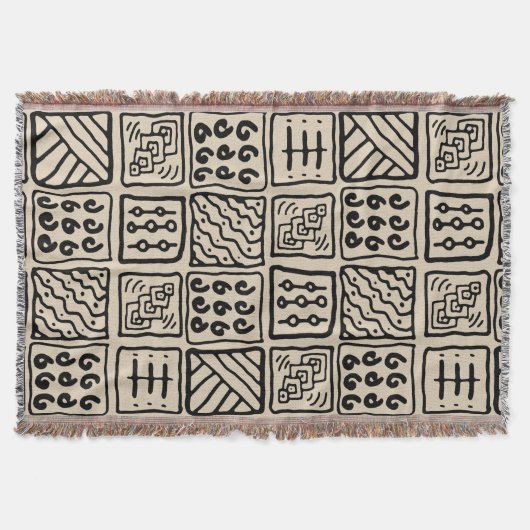 Primitive geometrische Lücke Decke (Vorderseite)