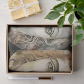 Primitive Gods Celestial Night Sky Art Decoupage Seidenpapier (Geschenk)